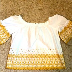 Off the shoulder top